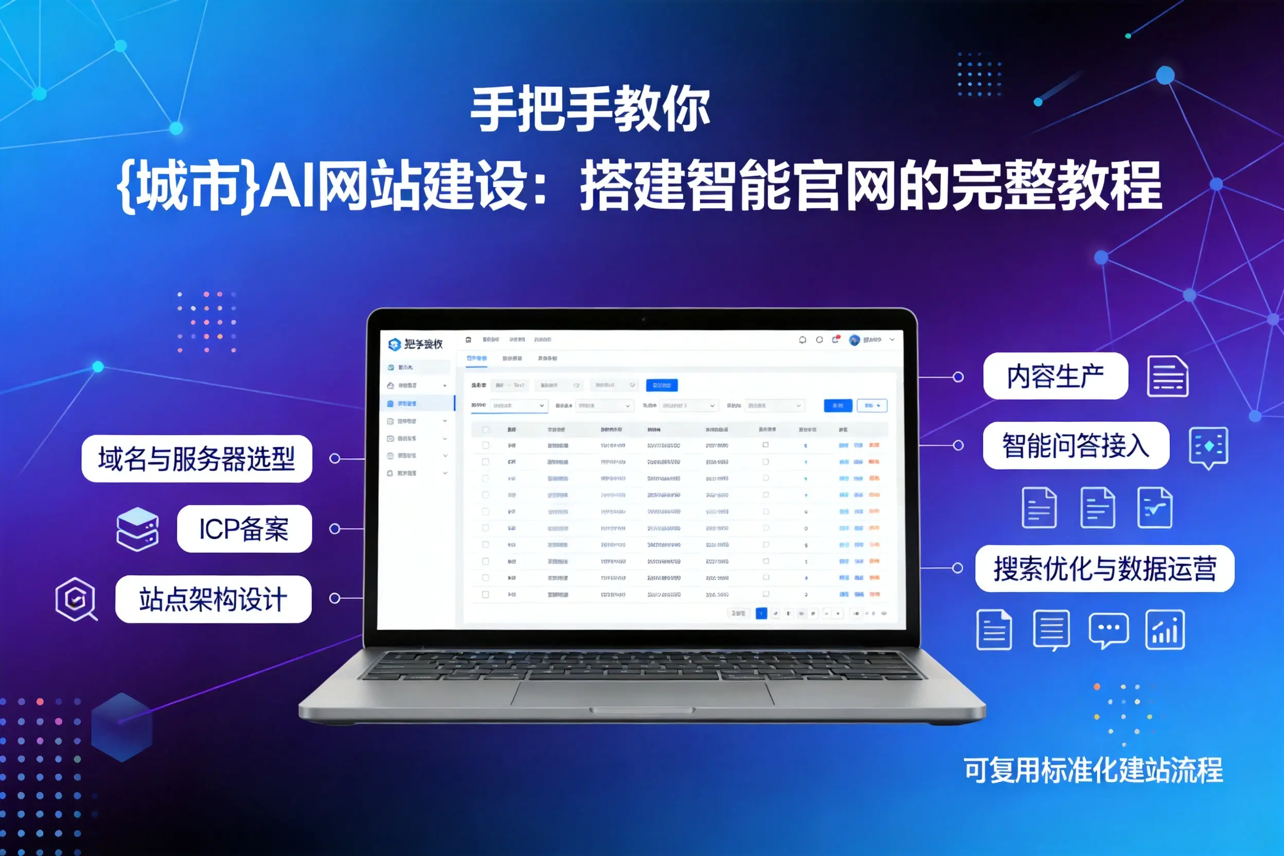 手把手教你保亭AI网站建设：搭建智能官网的完整教程