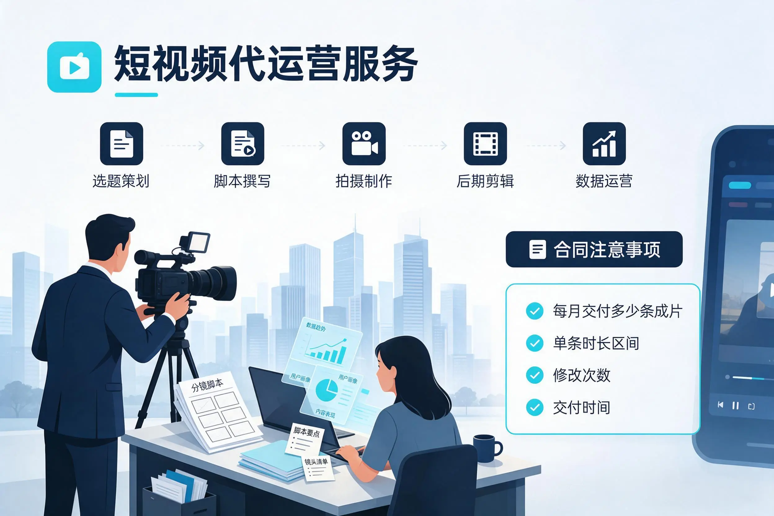 短视频代运营包含哪些服务？保亭企业常见问题科普
