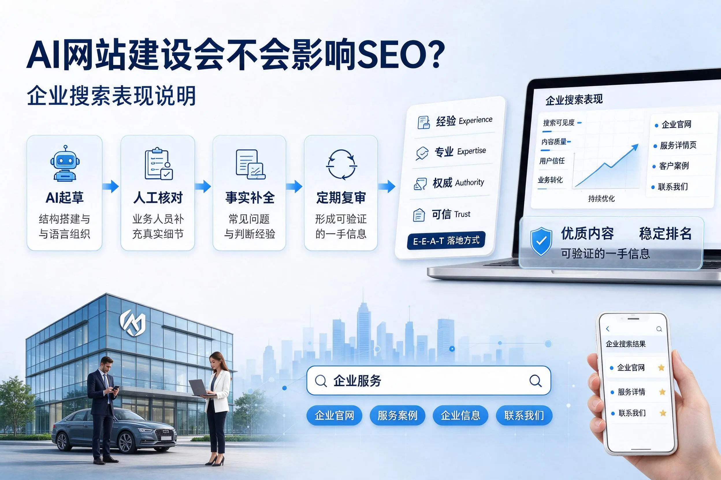 AI网站建设会不会影响SEO？保亭企业搜索表现说明