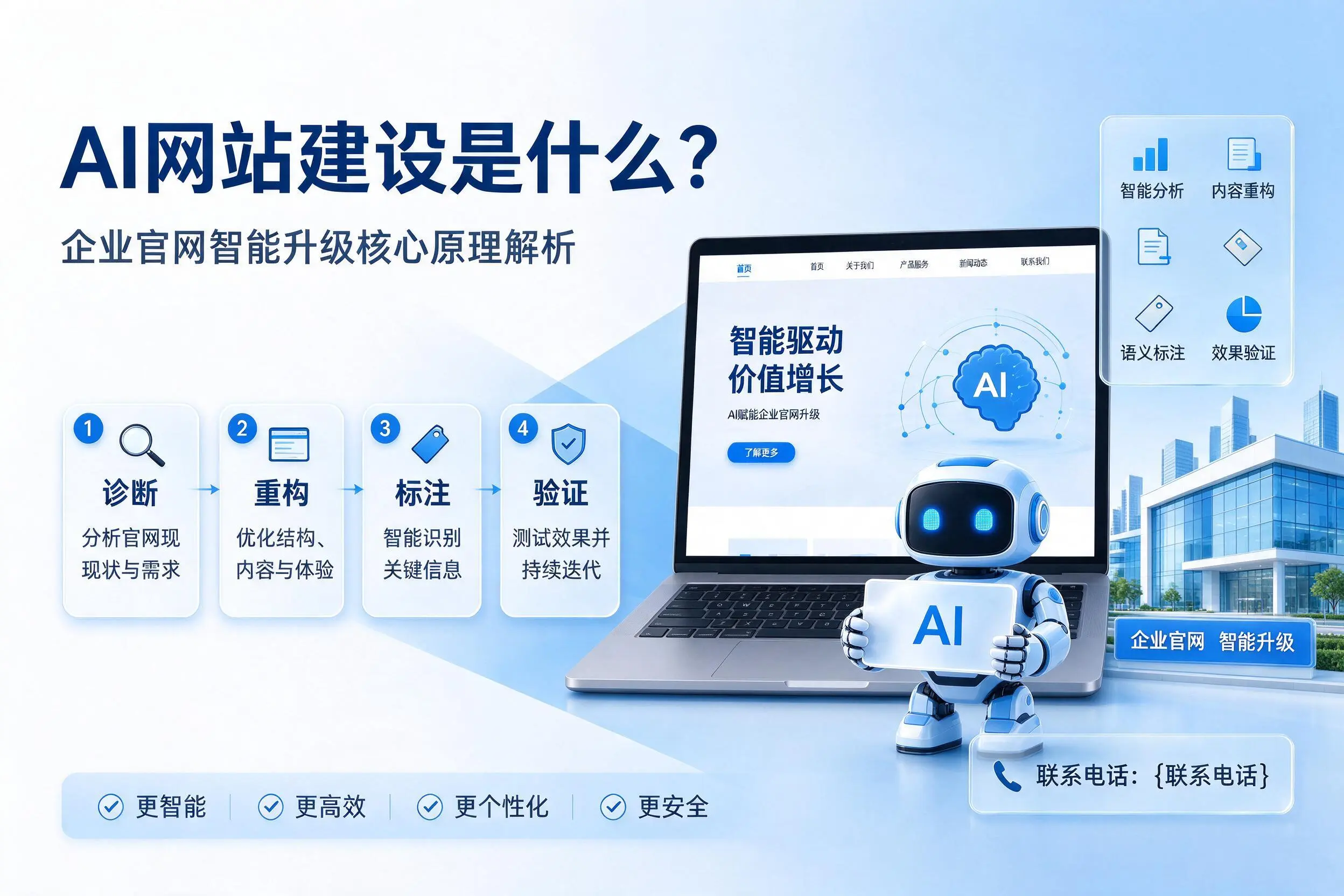 AI网站建设是什么？保亭企业官网智能升级核心原理解析