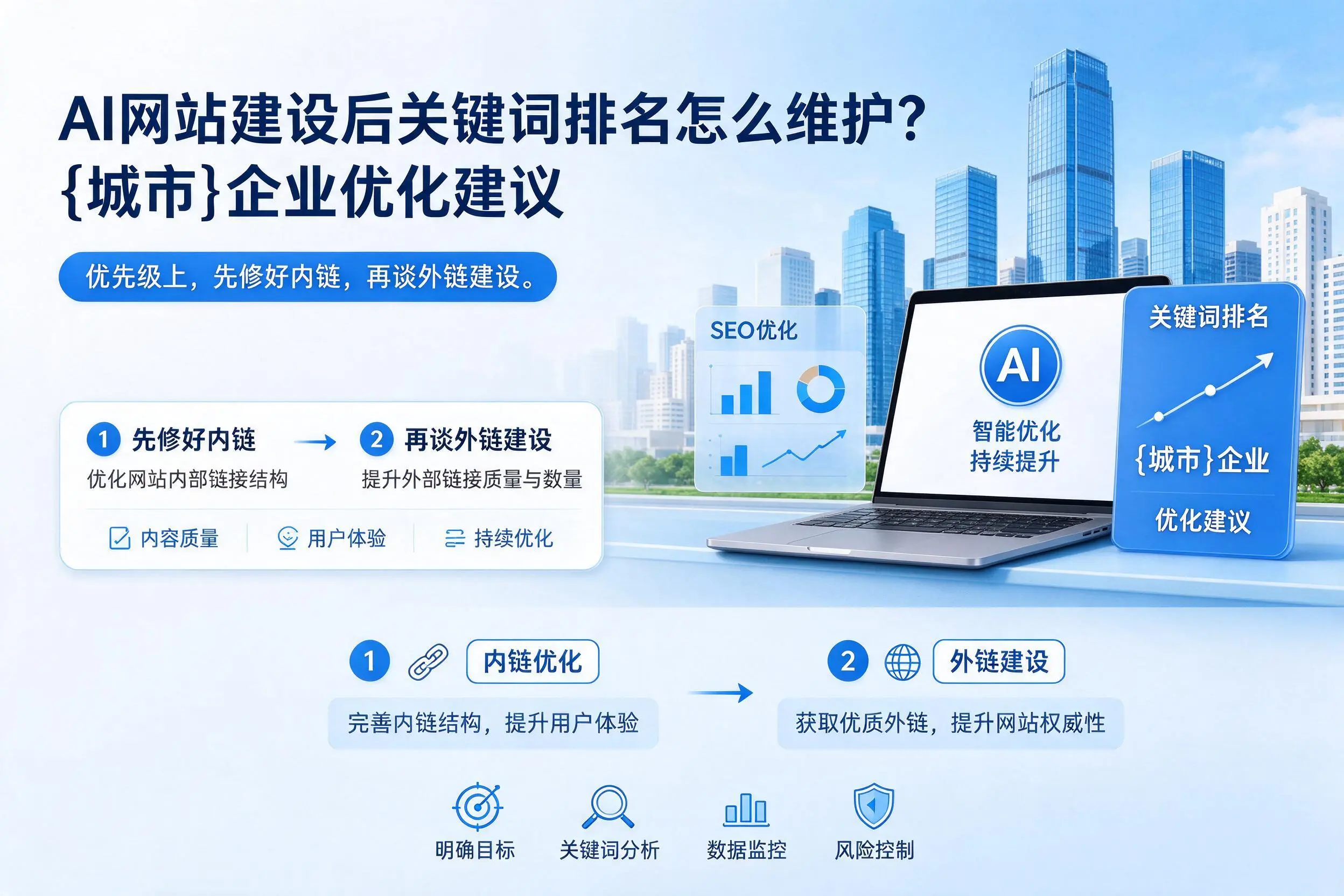 AI网站建设后关键词排名怎么维护？保亭企业优化建议