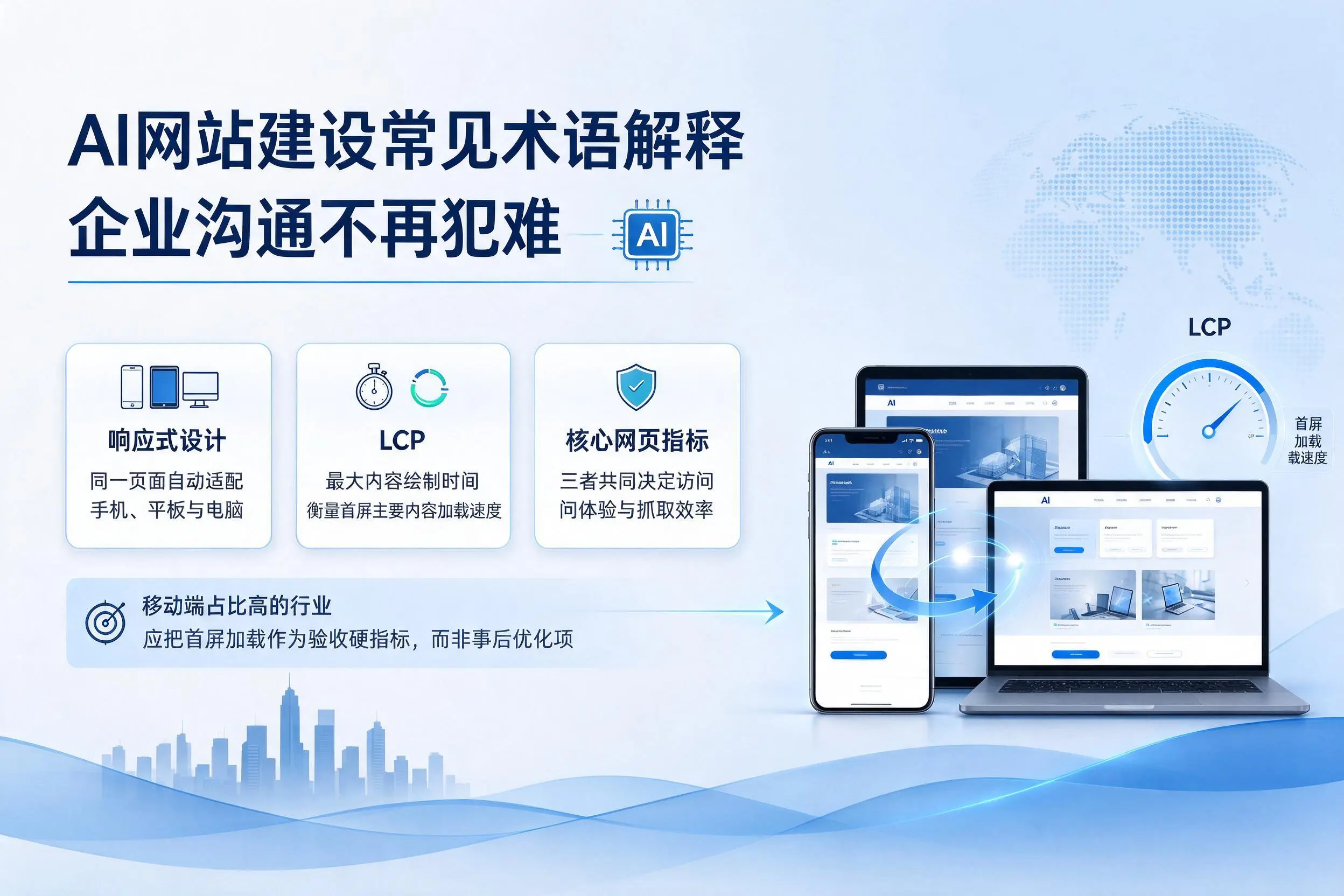 AI网站建设常见术语解释，保亭企业沟通不再犯难